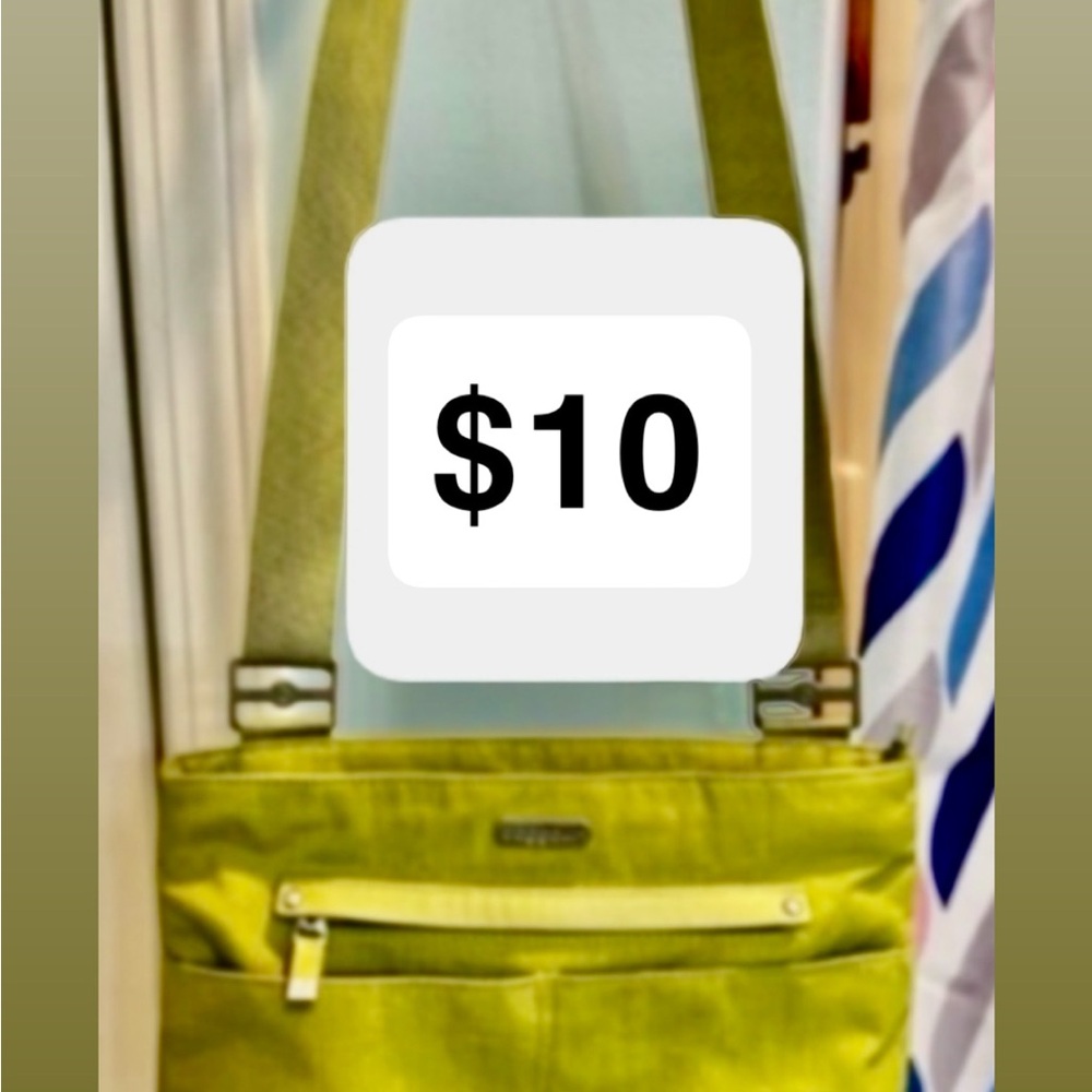 Olive Green Crossbody Bag